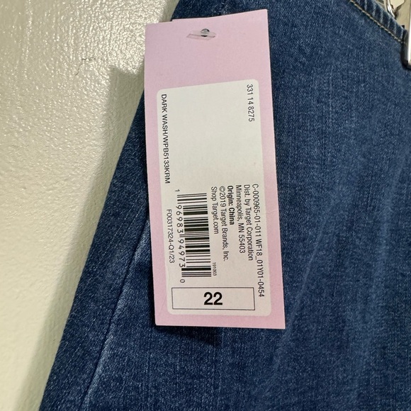 Wild Fable Notch Front Seamed Denim Mini Skirt NEW! - Picture 8 of 11